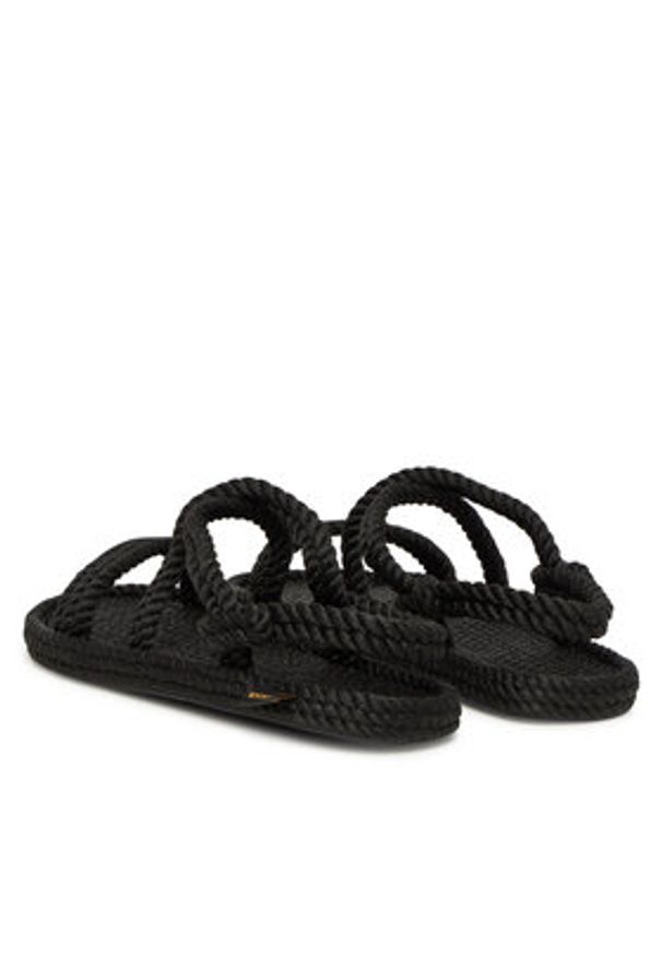 Bohonomad Sandały Bahamas BAH.0020.WRS Czarny. Kolor: czarny. Materiał: materiał