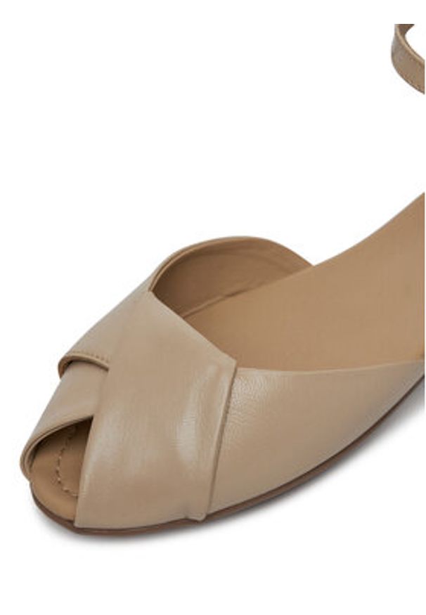 Lasocki Sandały WI23-SORANO-04 Écru. Materiał: skóra