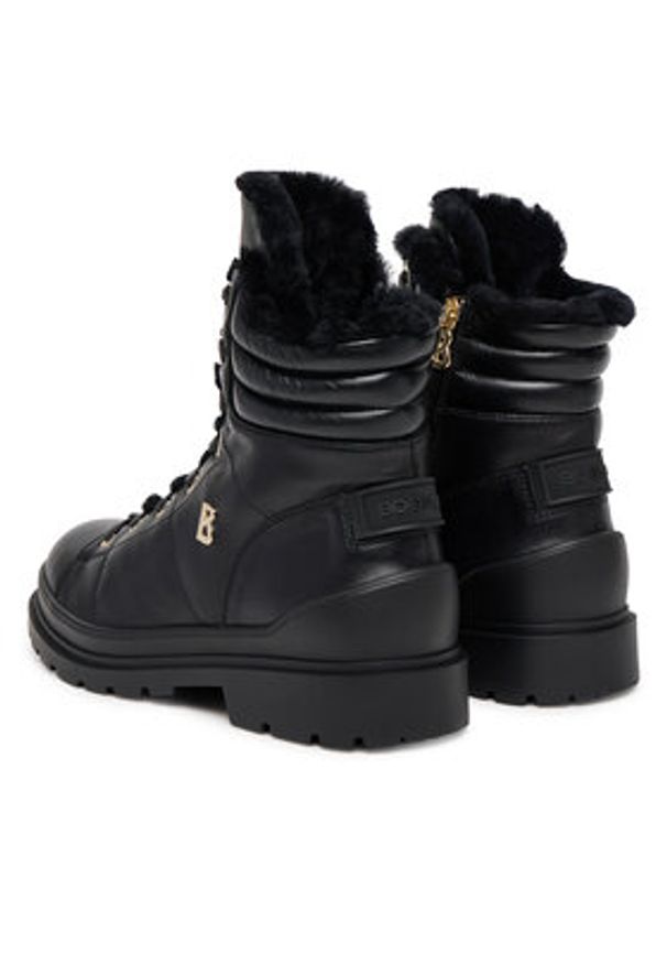 Bogner Botki St.Moritz S 14 A 22546503 Czarny. Kolor: czarny. Materiał: skóra