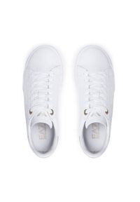 EA7 Emporio Armani Sneakersy X8X001 XCC51 R579 Biały. Kolor: biały. Materiał: skóra #8