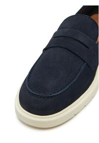 TOMMY HILFIGER - Tommy Hilfiger Loafersy FW0FW08679 Granatowy. Kolor: niebieski. Materiał: skóra, nubuk #5