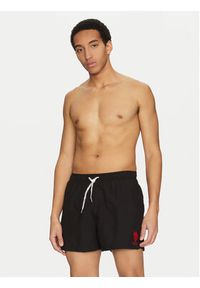 U.S. Polo Assn. Szorty kąpielowe MUP0769 Czarny Regular Fit. Kolor: czarny. Materiał: syntetyk #3