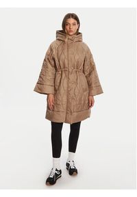 Barbour Parka LQU1846BE31 Beżowy Regular Fit. Kolor: beżowy. Materiał: syntetyk #4