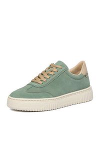 Rieker Sneakersy N9910-52 Turkusowy. Kolor: turkusowy. Materiał: skóra, zamsz #5