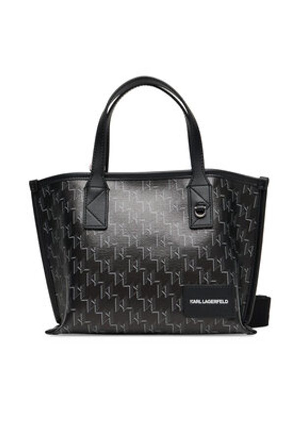 Karl Lagerfeld - KARL LAGERFELD Torebka A1W30184 Czarny. Kolor: czarny. Materiał: skórzane