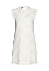 Pieces Sukienka codzienna Olline 17146419 Biały Regular Fit. Okazja: na co dzień. Kolor: biały. Materiał: syntetyk. Typ sukienki: proste. Styl: casual #2