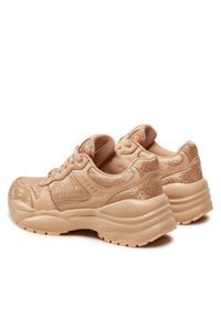 Guess Sneakersy Samnie FLFSAM FAL12 Beżowy. Kolor: beżowy. Materiał: materiał #4