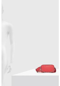 MICHAEL Michael Kors torebka skórzana kolor granatowy. Kolor: różowy. Materiał: skórzane #2