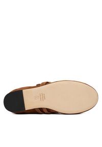 Stuart Weitzman Baleriny Socharming Mary Jane SN125 Brązowy. Kolor: brązowy. Materiał: skóra, zamsz #3