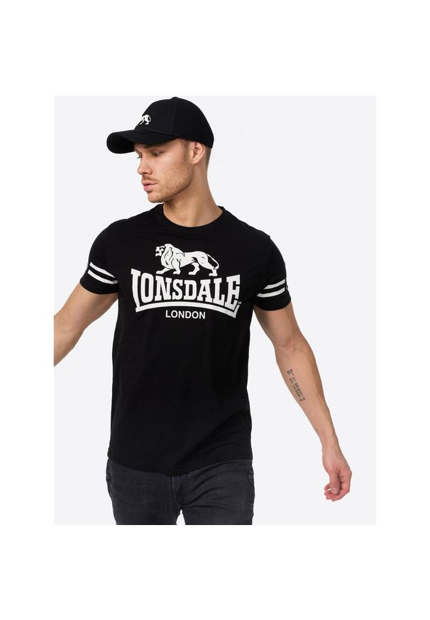 Koszulka Lonsdale Aldeburgh. Kolor: czarny