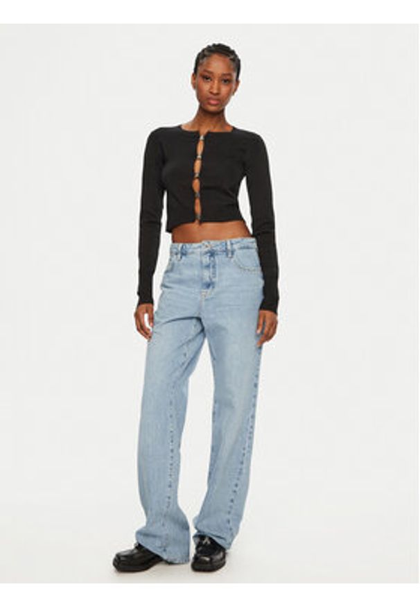 Patrizia Pepe Jeansy 8P0692/D1WZB-CA49 Niebieski Regular Fit. Kolor: niebieski