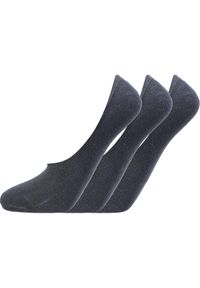 ENDURANCE - Skarpetki treningowe Livio 3-pack Silicone Sneaker Sock. Kolor: czarny. Sport: fitness