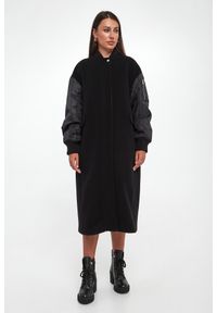 Pinko - Płaszcz damski wełniany Mapur PINKO. Materiał: wełna #4