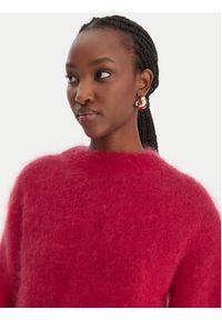 Dixie Sweter M277Y101A Czerwony Relaxed Fit. Kolor: czerwony. Materiał: syntetyk #4