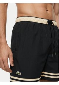 Lacoste Szorty kąpielowe MH2760 Granatowy Regular Fit. Kolor: niebieski. Materiał: syntetyk #3