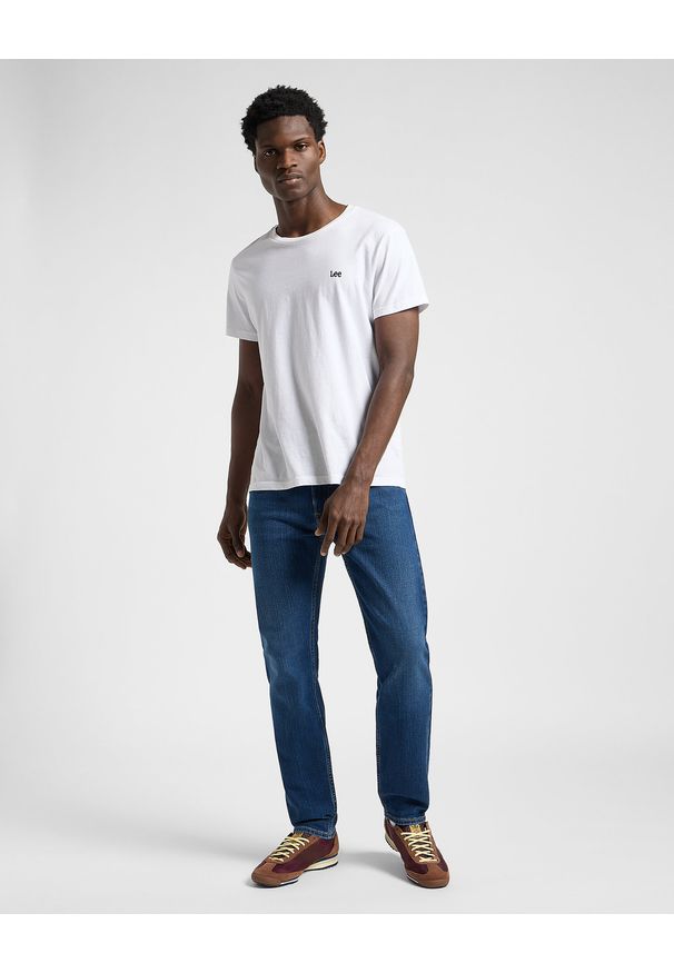 Lee - LEE MĘSKIE SPODNIE JEANSOWE LEE RIDER INDIGO STREET 112365757. Styl: street