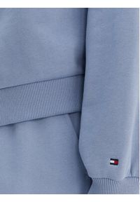 TOMMY HILFIGER - Tommy Hilfiger Bluza Script WW0WW48783 Niebieski Relaxed Fit. Kolor: niebieski. Materiał: bawełna #3