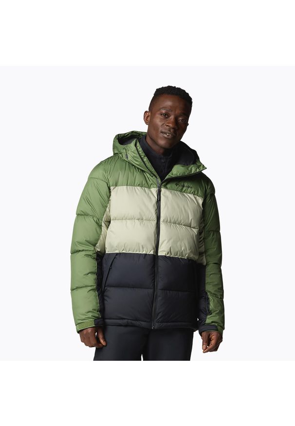 columbia - Kurtka narciarska męska Columbia Slope Style. Kolor: zielony. Sezon: zima. Styl: wakacyjny