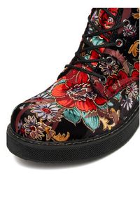 Rieker Trzewiki 72010-90 Kolorowy. Materiał: materiał. Wzór: kolorowy #3