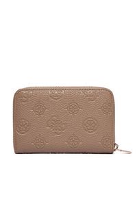 Guess Duży Portfel Damski Cresidia II Slg SWPD98 88140 Brązowy. Kolor: brązowy. Materiał: skóra