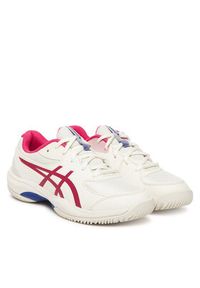 Asics Buty do tenisa Gel-Game Gs 1044A083 Szary. Kolor: szary. Materiał: skóra. Sport: tenis #4