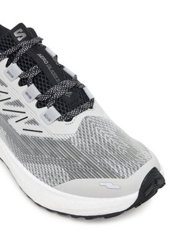 salomon - Salomon Buty do biegania Aero Blaze 3 Grvl L47971600 Szary. Kolor: szary. Materiał: materiał