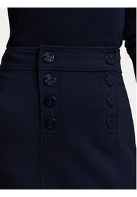Lauren Ralph Lauren - LAUREN RALPH LAUREN Spódnica ołówkowa 200957618001 Granatowy Regular Fit. Kolor: niebieski. Materiał: wiskoza #2