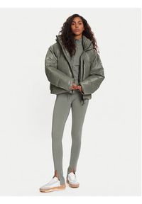 Adidas by Stella McCartney - adidas by Stella McCartney Kurtka zimowa JX4339 Zielony Loose Fit. Kolor: zielony. Materiał: syntetyk. Sezon: zima #4