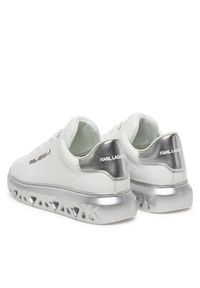 Karl Lagerfeld - KARL LAGERFELD Sneakersy KL64519A Biały. Kolor: biały. Materiał: skóra #3