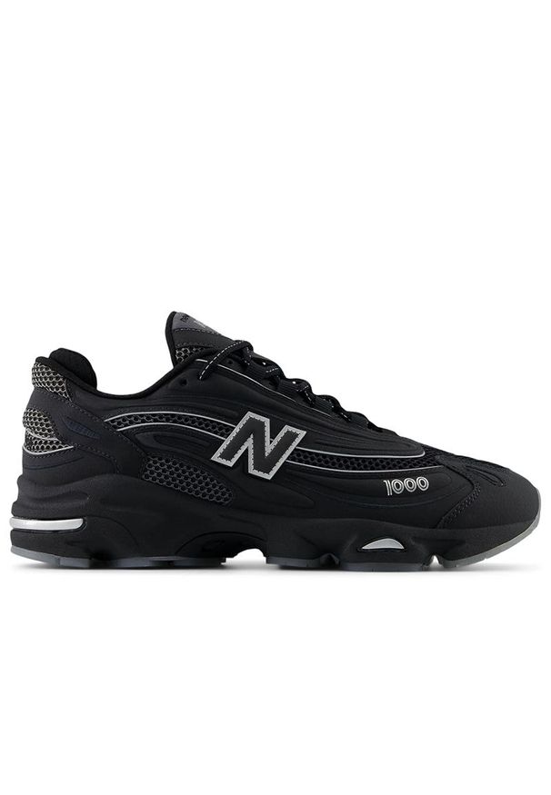 Buty New Balance M1000LNY - czarne. Kolor: czarny. Materiał: materiał, syntetyk. Szerokość cholewki: normalna