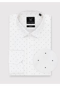 PAKO LORENTE – Biała koszula męska w czarne kropki P24SF-1X-001-B-S - Pako Lorente. Okazja: na co dzień. Kolor: czarny, wielokolorowy, biały. Długość rękawa: długi rękaw. Długość: długie. Wzór: kropki. Styl: casual, elegancki #7