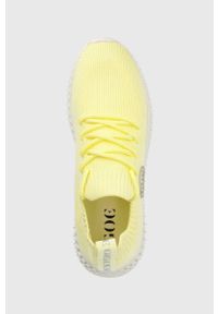 GOE buty kolor żółty. Nosek buta: okrągły. Zapięcie: sznurówki. Kolor: żółty. Materiał: guma #5