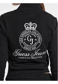 Guess Jeans Bluza 176145 Czarny Classic Fit. Kolor: czarny. Materiał: bawełna #3