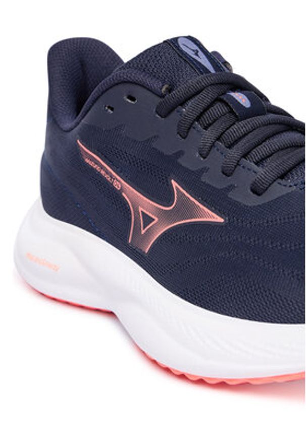 Mizuno Buty do biegania Revolt 4 J1GD2581 Czarny. Kolor: czarny. Materiał: materiał