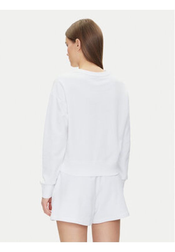 Save The Duck Bluza DF1180W CLEE20 Biały Relaxed Fit. Kolor: biały. Materiał: bawełna