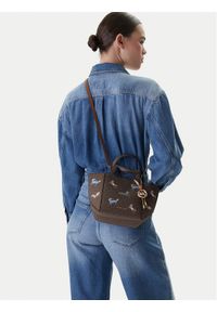 MICHAEL Michael Kors Torebka 30R6G9JT9U Brązowy. Kolor: brązowy. Materiał: skórzane #1