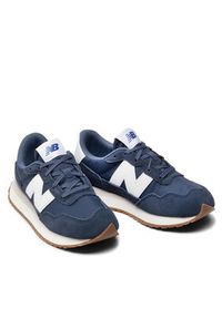 New Balance Sneakersy GS237PD Granatowy. Kolor: niebieski. Materiał: materiał #8