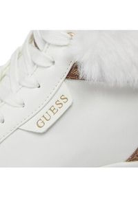 Guess Sneakersy Roxana FL8ROX FAL12 Biały. Kolor: biały. Materiał: skóra #5