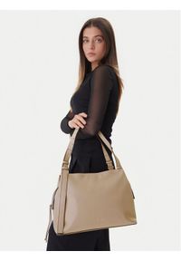 Armani Exchange Torebka XW002603 AF19902 U6223 Beżowy. Kolor: beżowy. Materiał: skórzane #1