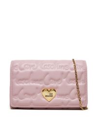 Love Moschino - LOVE MOSCHINO Torebka JC4128PP1LLJ0600 Różowy. Kolor: różowy. Materiał: skórzane #1