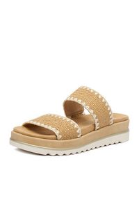 Remonte Klapki CEO-D3P52-20 Beżowy. Kolor: beżowy. Materiał: materiał #6