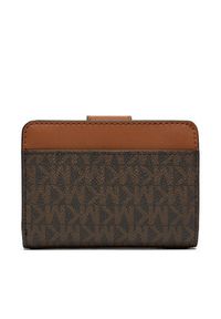 MICHAEL Michael Kors Mały Portfel Damski 32R4G0KF5B Brązowy. Kolor: brązowy. Materiał: skóra #3