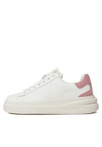 Guess Sneakersy Elbina FLJELB LEA12 Biały. Kolor: biały. Materiał: skóra #4