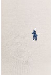 Polo Ralph Lauren - Koszula 710742468002. Typ kołnierza: polo. Kolor: biały. Materiał: tkanina. Długość rękawa: długi rękaw. Długość: długie. Wzór: gładki, aplikacja #3