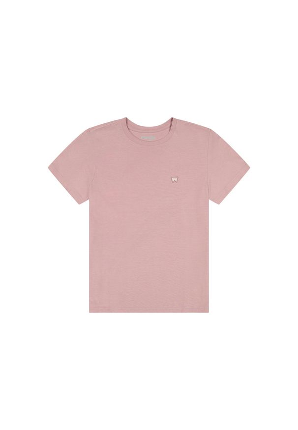 Wrangler - DAMSKA KOSZULKA WRANGLER SIGN OFF TEE KEEPSAKE LILAC 112370740