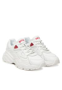 Just Cavalli Sneakersy 79RA3SL1 Biały. Kolor: biały. Materiał: skóra #5