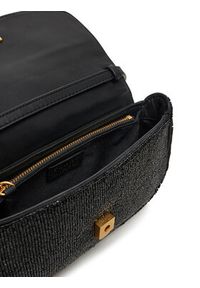 TOMMY HILFIGER - Tommy Hilfiger Torebka Party Le Mini Crossover Beaded AW0AW17940 Czarny. Kolor: czarny. Materiał: skórzane #6