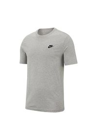 Nike - Męska Koszulka Sportowa. Kolor: szary. Sport: turystyka piesza
