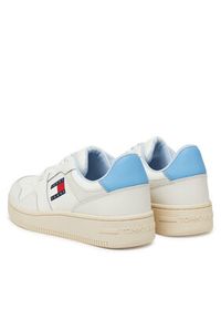 Tommy Jeans Sneakersy Tjw Retro Basket Ess EN0EN02505 Błękitny. Kolor: niebieski. Materiał: skóra #6