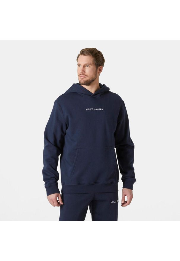 Bluza z kapturem Helly Hansen Fleece. Typ kołnierza: kaptur. Kolor: niebieski. Materiał: bawełna